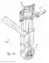 Fig. 20 - Machine suspension and height adjustment