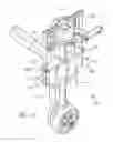 Fig. 22 - Machine suspension and height adjustment