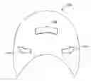 Fig. 01 - HELMET WITH TURN SIGNAL INDICATORS