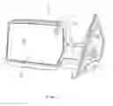 Fig. 02 - Exterior mirror reflective element sub-assembly