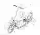 Fig. 01 - Foldable scooter and method of folding same