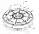 Fig. 01 - Flexible rotary brush hub