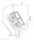 Fig. 13 - Oxygen box for a limited maintenance access area above a ceiling panel of an aircraft cabin