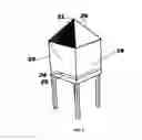 Fig. 02 - Multifunctional motorized box and landing pad for automatic drone package delivery