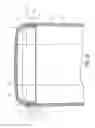 Fig. 12 - Container having a child resistant closure with a small profile