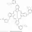 Fig. 10 - Phthalocyanine derivative consisting of a mixture of 4 isomers