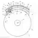 Fig. 01 - Fastening device for comb elements on a circular comb