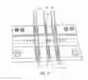 Fig. 04 - Knitted wire carrier for weather seal insert support with lockstitched reinforcing wire