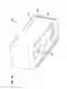 Fig. 43 - Replaceable mounting apparatus for reducing elements