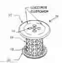 Fig. 01 - Hair straining device