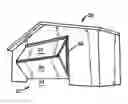 Fig. 01 - Bi-fold door latch assembly and floor anchor assembly