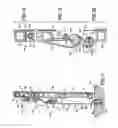 Fig. 08 - Bi-fold door latch assembly and floor anchor assembly