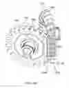 Fig. 11 - Window shade system using adjustable angle gear