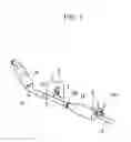Fig. 02 - Exhaust pipe mounting unit for vehicle