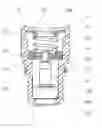 Fig. 01 - Thermostat valve with temperature responsive thermo-element
