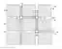 Fig. 01 - Lighting systems utilizing interconnected modules for use with grid ceilings and surfaces