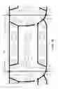 Fig. 09 - Lighting systems utilizing interconnected modules for use with grid ceilings and surfaces