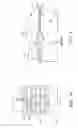 Fig. 10 - Differential capacitive output pressure sensor and method