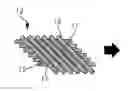 Fig. 01 - Scrim substrate material with functional detectable additives for use with nonwoven fabric and composite material