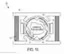 Fig. 16 - Apparatus for manipulating color changing materials in articles of wear