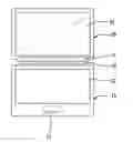 Fig. 01 - Portable device with detachable hidden hinge