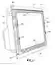 Fig. 07 - Touch screen bezel design for use in aviation operations