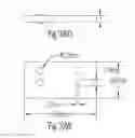 Fig. 74 - Flat capacitor for an implantable medical device