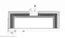 Fig. 01 - Keyboard key structure and method of manufacturing a keycap of a keyboard key