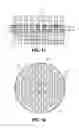 Fig. 10 - Ebeam three beam aperture array