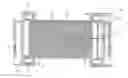 Fig. 01 - Relief design for fuel cell plates