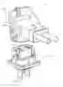 Fig. 01 - Right angle connector with terminal contact protection