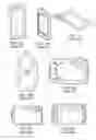 Fig. 02 - Camera case with removable carrier, filter receiver, external battery and supplemental memory storage