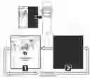 Fig. 01 - Apparatus and method for simultaneous live recording through and projecting live video images onto an interactive touch screen
