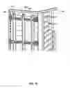 Fig. 11 - Computing equipment racks with varying fluid flow resistance