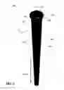 Fig. 03 - Tie-out post having a detachable and rotatable connection point