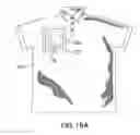 Fig. 40 - Sending messages wirelessly from a garment