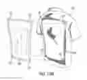 Fig. 45 - Sending messages wirelessly from a garment