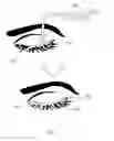 Fig. 05 - Method for applying eyelash extensions via strip weaving
