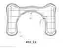 Fig. 09 - Adjustable toilet footrest assembly
