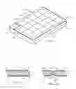 Fig. 02 - ENHANCED WASHABLE MATTRESS TOPPER