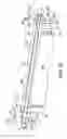 Fig. 07 - Window curtain rods with alignment brackets