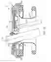 Fig. 12 - Surgical access devices and methods providing seal movement in predefined movement regions