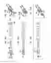 Fig. 89 - Instruments and methods for inserting artificial intervertebral implants