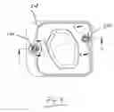 Fig. 12 - Fluid cassette with alignment latching having an improved tilt-tolerance as well as a blood treatment apparatus