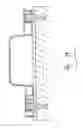 Fig. 23 - Fluid cassette with alignment latching having an improved tilt-tolerance as well as a blood treatment apparatus