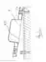 Fig. 24 - Fluid cassette with alignment latching having an improved tilt-tolerance as well as a blood treatment apparatus