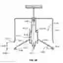 Fig. 15 - Distribution of fire suppressing agent in a stovetop fire suppressor and method
