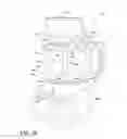 Fig. 37 - Food processor with adjustable blade assembly