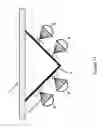 Fig. 12 - ANGLED LIGHT SOURCE WITH UNIFORM BROAD AREA ILLUMINATION