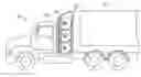 Fig. 01 - Aerodynamic and adjustable efficient back of cab fuel tank housing